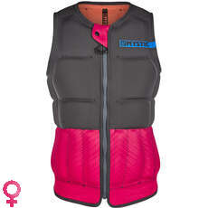 Gilet Impatto Con Cerniera Frontale Diva Wake Boarding - Mystic Womens - Phantom Grey