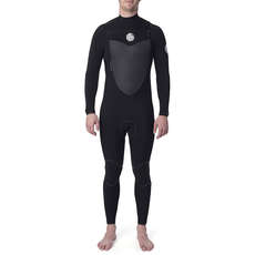 Traje De Neopreno Rip Curl Flashbomb 5 / 3Mm Con Cremallera En El Pecho Wst7Df - Negro