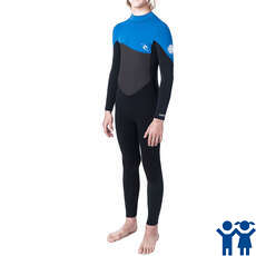 Traje De Neopreno Con Cremallera Trasera Rip Curl Junior Omega 4/3 Mm - Azul - Wsm9Rb