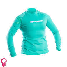 Taifun Damen Langarm Hautausschlag Weste - Aqua Green Taifun Damen Langarm Hautausschlag Weste - Aqua Green