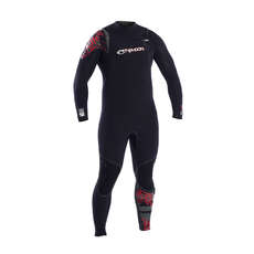 Traje De Neopreno Con Cremallera Delantera Typhoon Kona Liquid Seam 3 / 2Mm  - Rojo Rústico - 250702