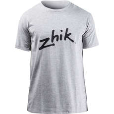 Zhik Baumwoll T-Shirt - Grau Marle - Ate-0730