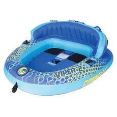 Connelly Viper 2 Rider Two Way Tow Cock Tube Tube - Blu