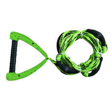 Hyperlite 25 Футов Pro Surf Rope С Ручкой - Зеленый