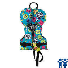 Hyperlite Toddler Unite Giubbotto Salvagente - Verde Acqua / Rosa