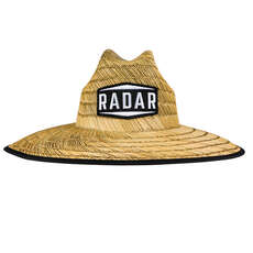 Radar Paddlers Sonnenhut - Hellbraunes Stroh / Wave Nylon Radar Paddlers Sonnenhut - Hellbraunes Stroh / Wave Nylon