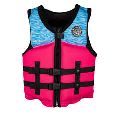 Radar Tra Mädchen Jugend Pfd Weste - Schwarz / Pink Radar Tra Mädchen Jugend Pfd Weste - Schwarz / Pink