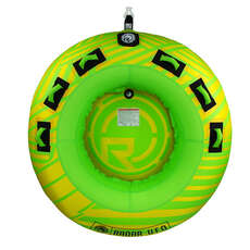 Radar Ufo 2 Person Towable Tube - Gelb / Grün