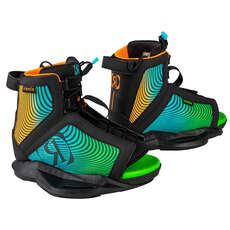 Ronix Jungen Vision Wakeboard Boot - Schwarz / Orange / Grün Ronix Jungen Vision Wakeboard Boot - Schwarz / Orange / Grün
