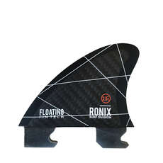 Ronix Fin-S 1.0 Floating Toolless Surf Fin - Schwarz