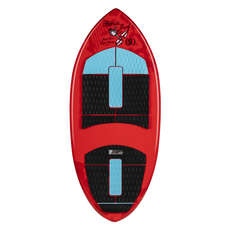 Ronix Kid's Super Sonic Space Odyssey Skimmer Wakesurf - Rojo / Menta / Negro