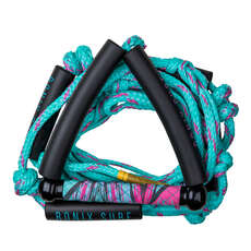 Ronix Damen Bungee Surf Rope Mit Griff - Pink