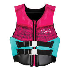 Gilet Wake Cga Daydream Donna Ronix - Rosa / Turchese