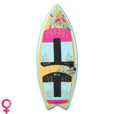 Ronix Koal Technora Fish Wakesurf Para Mujer - Rosa / Menta / Negro