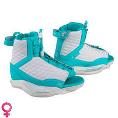 Scarpone Da Rastrello Da Donna Luxe Ronix - Orchidea Bianca / Blu