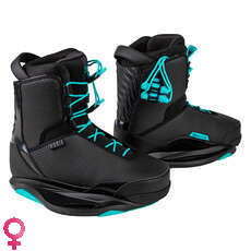 Scarpone Da Wakeboard Donna Ronix - Nero / Maiusc
