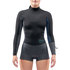 Dakine Womens Mission 2 Mm Longsleeve Shorty Neoprenanzug - Schwarz Dk21W2Mls