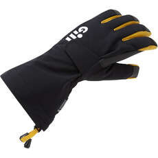 Gill Helmsman Yachting Gloves  - Schwarz 7805