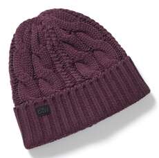 Gill Cable Knit Beanie  - Fig Ht32