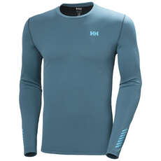 Helly Hansen Hh Lifa Aktiv Solen Ls Top  - North Teal Blue 49348