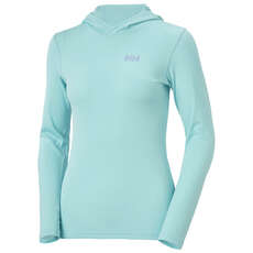 Helly Hansen Womens Lifa Active Solen Hoodie 2023 - Glacier 49344