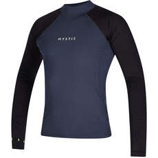 Rash Vest Manica Lunga Mystic Crossfire - Blu Notte 200149