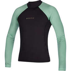 Rash Vest Manica Lunga Mystic Crossfire - Sea Salt Green 200149
