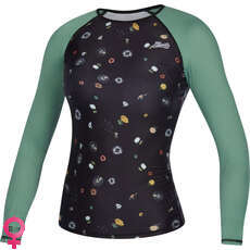 Mystic Womens Diva Long Sleeve Rash - Multi 210270