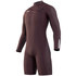 Mystic Marshall 3/2 Gbs Longarm Shorty Frontzip Neoprenanzug - Merlot 210112
