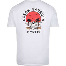 Mystic Sundownder T-Shirt - Weiß 210219