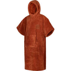 Mystic Womens Teddy Poncho / Wickelgewand 2023 - Rusty Red 210340