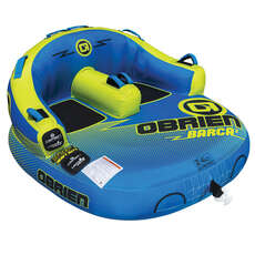Obrien Barca 2 Personen Abschleppbootröhre  - Blau / Gelb