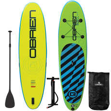 Obrien Kona 10'6 "aufblasbares Sup-Paket - Lime 2201220 Obrien Kona 10'6 "aufblasbares Sup-Paket - Lime 2201220