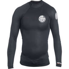 Rip Curl Hotskin 0.5mm Long Sleeve Wetsuit Top WVE8DM - Black
