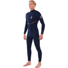 Rip Curl Flashbomb Search 5 / 3Mm Traje De Neopreno Sin Cremallera Wsm9Df - Azul Marino / Rojo