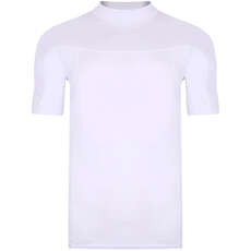 Rash Vest Typhoon Fintra A Maniche Corte  - Bianco 430432