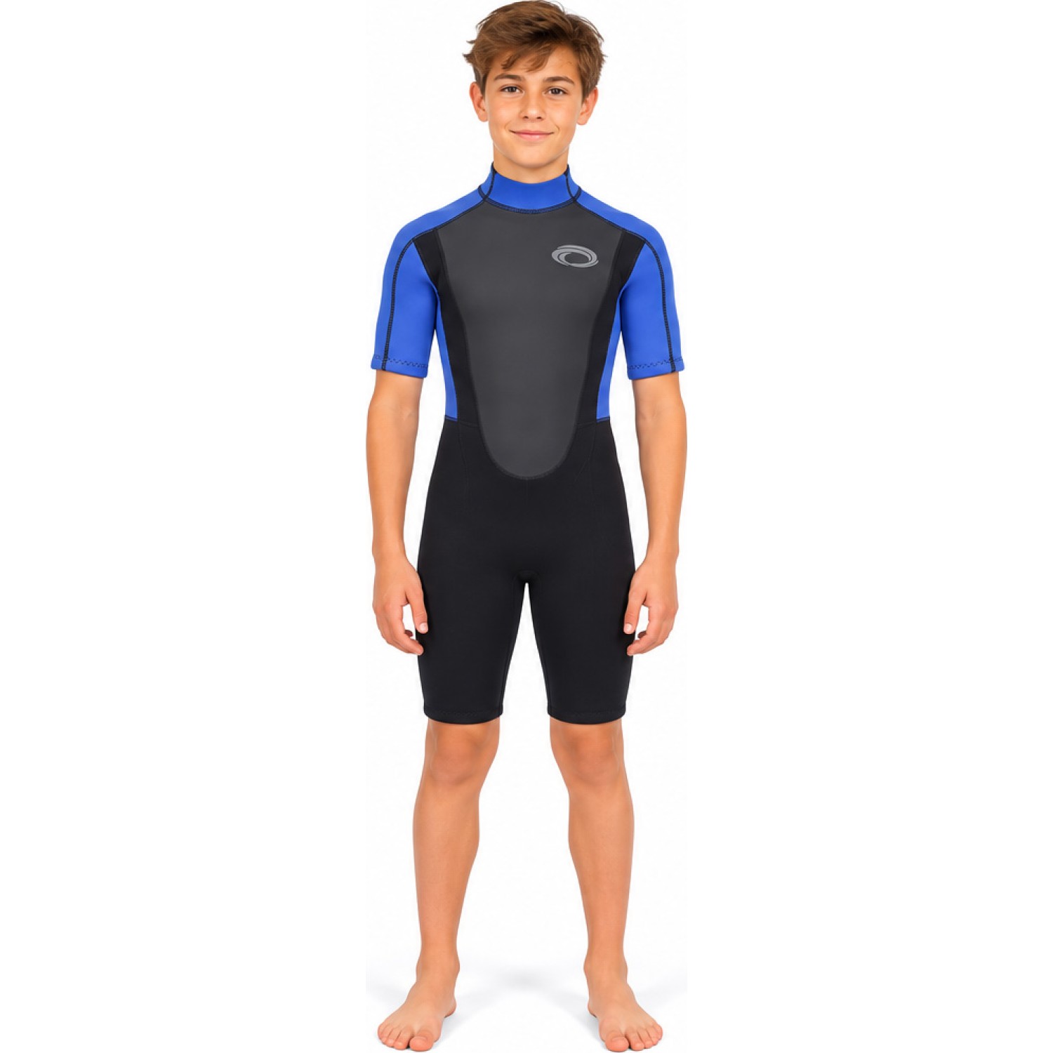 Typhoon Storm3 Boys 3 / 2Mm Shorty Neoprenanzug - Nite Blue 250935