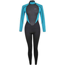 Traje De Neopreno Typhoon Storm3 3 / 2Mm Backzip Para Mujer  - Aqua 250885