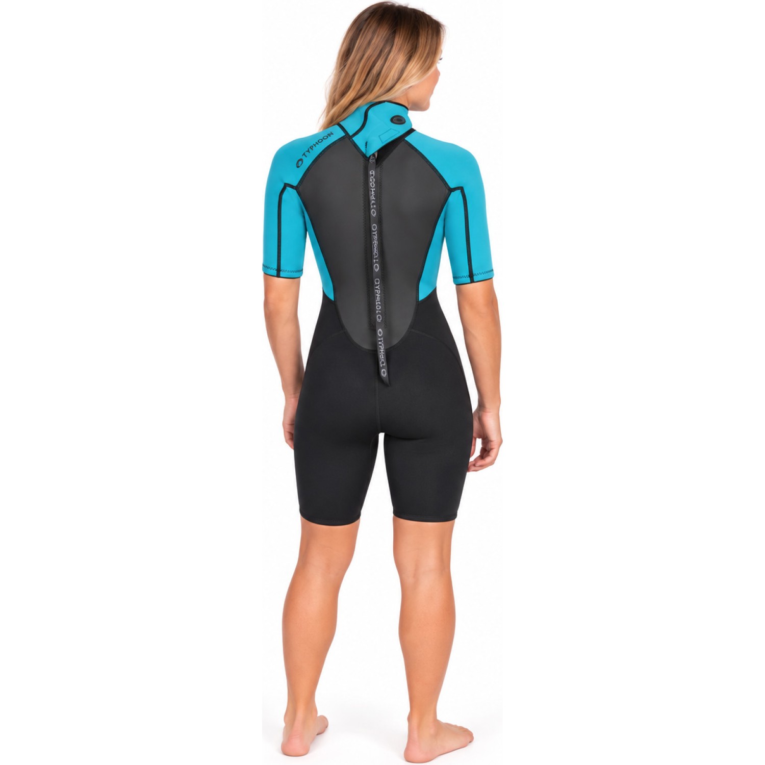 Typhoon Womens Storm3 3 / 2Mm Shorty Neoprenanzug - Aqua 250895