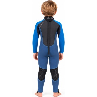 Typhoon Swarm3 Kleinkinder 3 / 2Mm Fullsuit Neoprenanzug - Blue Steel / Blue 250994