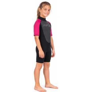Typhoon Swarm3 Girls 3 / 2Mm Shorty Neoprenanzug - Schwarz / Pink 250993