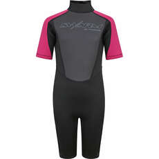 Traje De Neopreno Corto Typhoon Swarm3 Girls 3 / 2Mm - Negro / Rosa 250993