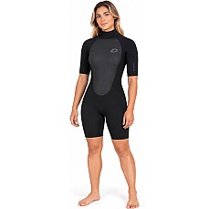 Typhoon Womens Storm3 3 / 2Mm Shorty Neoprenanzug - Schwarz 250894 Typhoon Womens Storm3 3 / 2Mm Shorty Neoprenanzug - Schwarz 250894