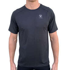 Vaikobi Tech T-Shirt Ärmel Uv50 + Ty-Shirt  - Charcoal Vk-244
