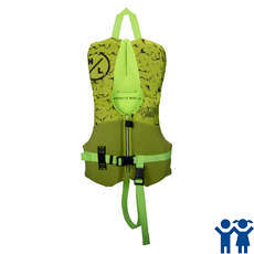 Gilet Da Wakeboard Hyperlite Boys Toddler Indy Cga - Giallo Flouro