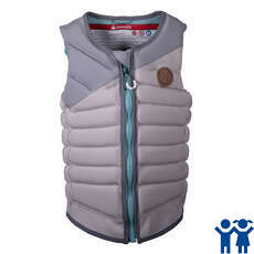 Gilet Da Wakeboard Hyperlite Girls Ncga Scandal - Argento / Bianco