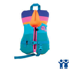 Gilet Da Wakeboard Hyperlite Girls Toddler Indy Cga - Rosa / Verde Acqua