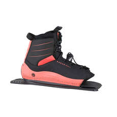 Radar Skis Womens Lyric Boot Telaio In Piuma Posteriore - Corallo / Nero