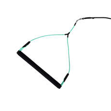 Ronix One Maniglia Con Lucchetto In Nylon Con Impugnatura In Lycra A Coste - Nero / Schiuma Marina