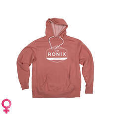 Felpa Con Cappuccio Da Donna Ronix Dawn - Rosa Antico / Bianco